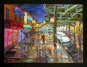 Rain With Couple On Roosevelt